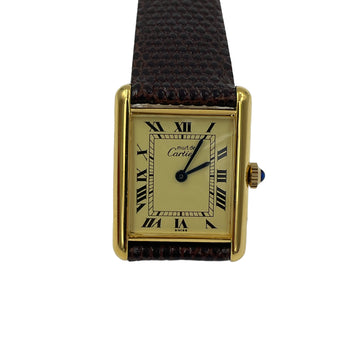 Must De Cartier Tank Quartz Wristwatch - Jacob's Diamond and Estate Jewelry