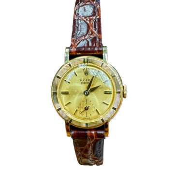 Ladies Vintage Rolex Yellow Gold Wristwatch