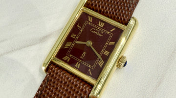 1970's Must de Cartier Manual Watch Vermeil