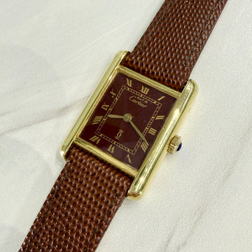 1970's Must de Cartier Manual Watch Vermeil - Jacob's Diamond and Estate Jewelry