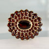 Garnet Brooch 10k