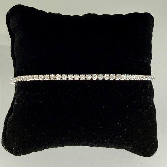 2.19ctw Diamond Tennis Bracelet 14k - Jacob's Diamond and Estate Jewelry