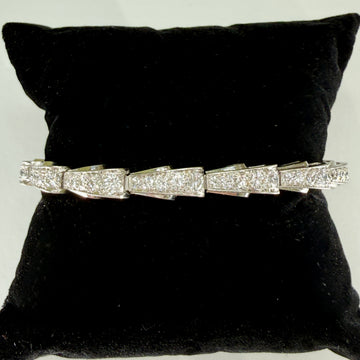 1950's Vintage Tiffany & Co. Diamond Bracelet Platinum - Jacob's Diamond and Estate Jewelry