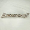 1925 Antique Art Deco Old European Diamond Brooch 14k/Platinum