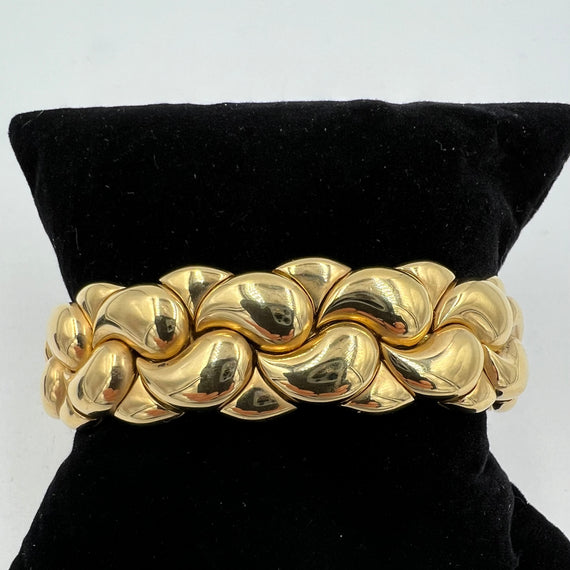 Chopard Casmir Yellow Gold Cuff Bracelet