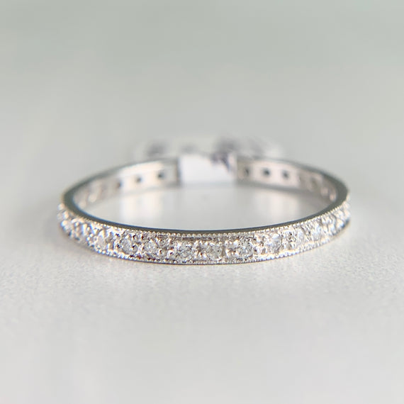Diamond Eternity Band Ring Platinum - Jacob's Diamond and Estate Jewelry