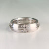 Tiffany & Co. Diamond Band Ring 18k White Gold