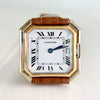 1970's Cartier Ceinture Mechanical Wind 18k Yellow Gold and Steel Ladies Watch
