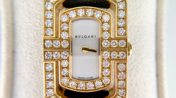 BVLGARI Bulgari Parentesi Diamond Watch 18k Yellow Gold