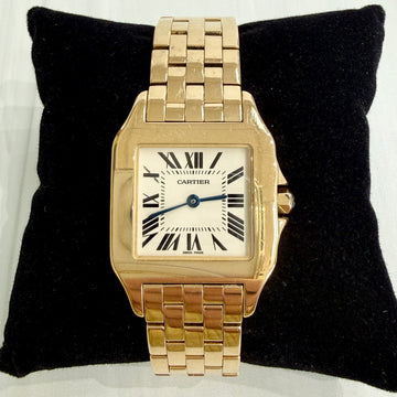 Cartier Santos Demoiselle 18k Gold Watch - Jacob's Diamond and Estate Jewelry