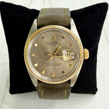 Vintage Rolex Zephyr Oyster Date 35mm Watch - Jacob's Diamond and Estate Jewelry