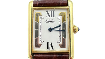 Must De Cartier Tank Quartz Wristwatch