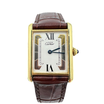 Must De Cartier Tank Quartz Wristwatch