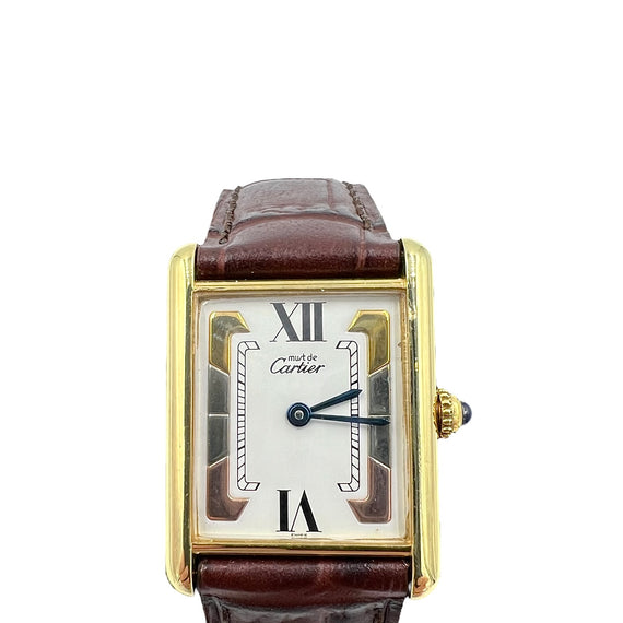 Must De Cartier Tank Quartz Wristwatch