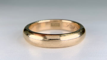 Vintage JR Wood and Sons Gold Band 14k Yellow Gold
