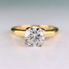 1940's Vintage GIA Transitional Cut Diamond Engagement Ring 18k/Platinum