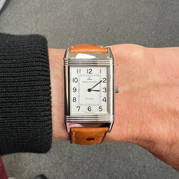 Jaeger LeCoultre Reverso Stainless Steel Wristwatch