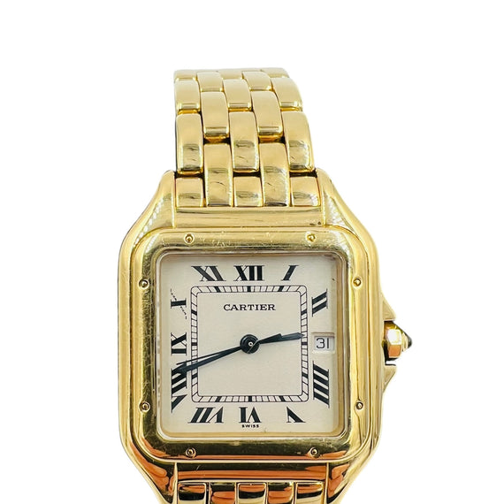 Cartier Panther Yellow Gold Quartz Wristwatch