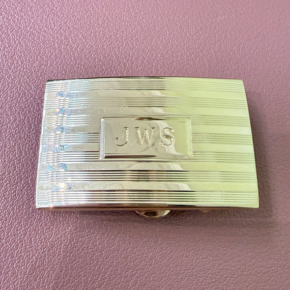 1960's Tiffany & Co. Belt Buckle 14k Yellow Gold - Jacob's Diamond and Estate Jewelry
