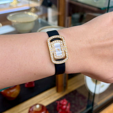 BVLGARI Bulgari Parentesi Diamond Watch 18k Yellow Gold - Jacob's Diamond and Estate Jewelry