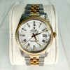 1986 Rolex Date 15053 18K Gold & Stainless Steel Wristwatch Buckley Dial