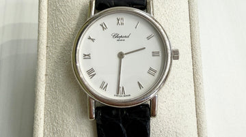 Classic Chopard 18k White Gold 26.5mm Watch with Papers