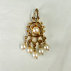 1950's Vintage Pearl Drop Pendant 14k Yellow Gold