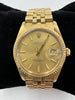1982 Rolex Oyster Perpetual Date 14k Yellow Gold Wristwatch