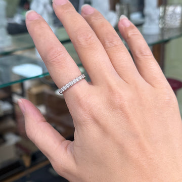 Estate Platinum Diamond Band Ring .70ctw - Jacob's Diamond and Estate Jewelry