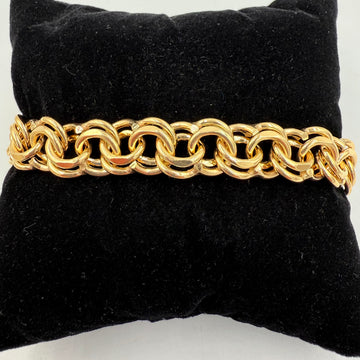 1960s 14k Yellow Gold Charm Bracelet - Jacob's Diamond and Estate Jewelry