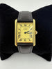 Must De Cartier Large Tank Vermeil Quartz Wristwatch Circa 1990s