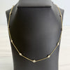 18" Diamonds by the Yard Necklace 14k Yellow Gold