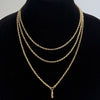 Antique Victorian 57" Long Guard Chain Charles Daniel Broughton 9k