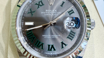 Rolex Datejust 41 mm 126334 Wimbledon UNWORN 2026 Slate Roman Oyster