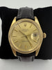 1980 Rolex Oyster Date 34mm 14k Yellow Gold Wristwatch