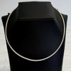 Reversible Two Tone Omega Collar/Choker Necklace 14k Gold