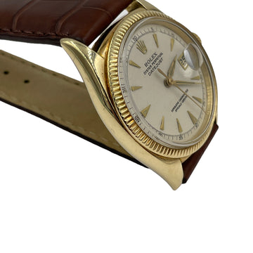 Vintage Rolex Oyster Date Yellow Gold Wristwatch