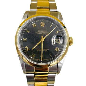 Rolex Oyster Perpetual Datejust Steel And Gold Wristwatch