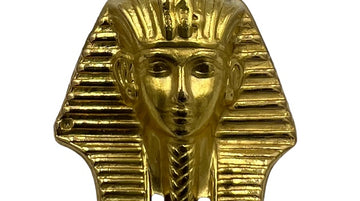 Egyptian Revival Yellow Gold Pendant