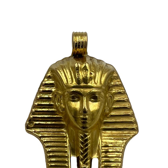 Egyptian Revival Yellow Gold Pendant - Jacob's Diamond and Estate Jewelry