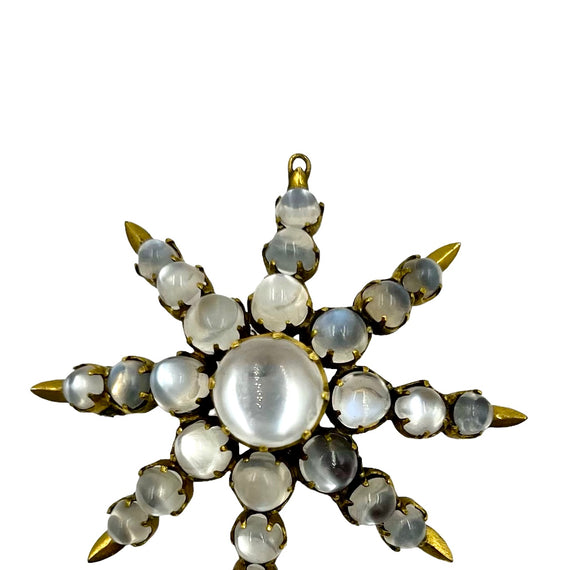 Victorian Moonstone Brooch - Jacob's Diamond and Estate Jewelry