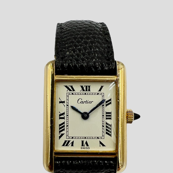 Cartier Ladies Tank Wristwatch - Jacob's Diamond and Estate Jewelry