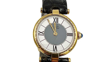 Cartier Vendome Must De Cartier Vermeil Wristwatch