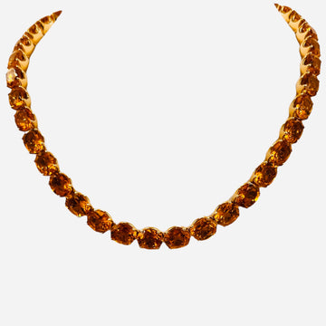 H. Stern Citrine Riviera Yellow Gold Necklace