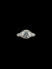 1910 Edwardian Old European Diamond Platinum Engagement Ring