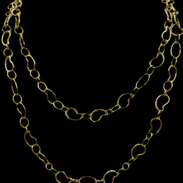 Ippolita Open Link 43” Long 18k Yellow Gold Necklace