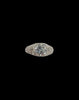 Edwardian Diamond Platinum Engagement Ring circa 1910