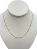 2 Carat Diamond By The Yard 18k Yellow Gold Necklace