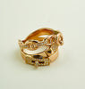 Hermes Alchimie Rose Gold Diamond Ring Large Model