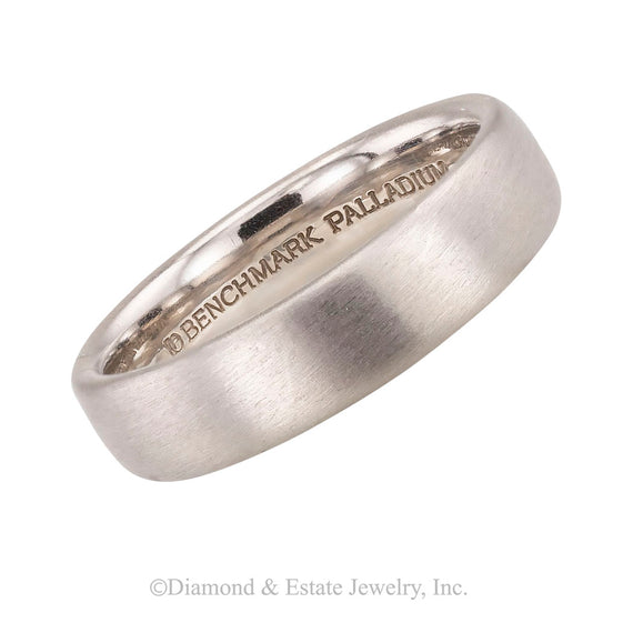 Palladium 950 Diamond-Set Wedding Ring at Fraser Hart